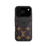 Luxe Louis Vuitton Leather Case For iPhone 12-18 Pro & Pro Max