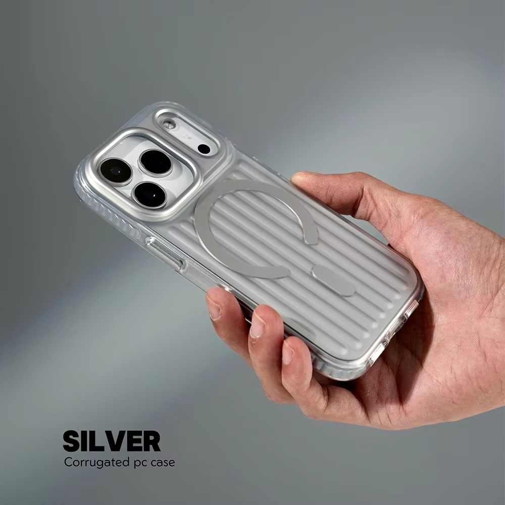 Orinox Sleek Corrugated Magsafe Case For iPhone 17 / 16 / 15 / 14