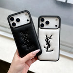 YSL Luxurious Leather Phone Case iPhone 17-12