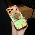 Louis Vuitton Colorful Heart Magnetic Holder For iPhone 13-18 Pro & Pro Max