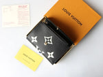 Luxury Louis Vuitton Wallet Black Monogram Card Holder