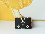 Luxury Louis Vuitton Wallet Black Monogram Card Holder
