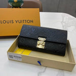 Luxury Monogram Slender Wallet
