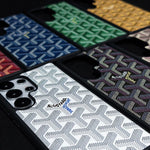 Premium White GYD-Style Pattern with Magsafe Option for Samsung S22-S26 Series