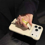 Luxury Leather Hermes Phone Case with Strap