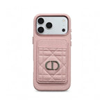 Quilted Dior Luxury Case - iPhone 16-18 Pro & Pro Max