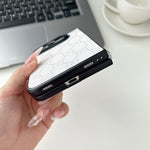 Luxury GG Classic Leather Monogram Case for iPhone Duo