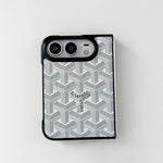 Luxury GYD Monogram Foldable Case for iPhone Duo