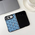 Luxury GYD Monogram Foldable Case for iPhone Duo