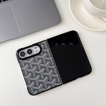 Luxury GYD Monogram Foldable Case for iPhone Duo