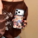 Vintage Travel Collage Luxury Case for iPhone 14-18 Pro & Pro Max