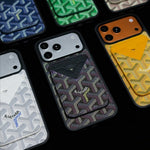 GYD Vintage Leather Case Magsafe Card-Holder For iPhone 12-17
