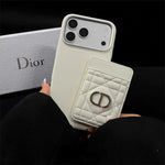 Quilted Dior Luxury Case - iPhone 16-18 Pro & Pro Max
