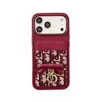 Luxury DR Oblique Card Case - For iPhone 12-18 Pro & Pro Max