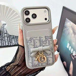 Luxury DR Oblique Card Case - For iPhone 12-18 Pro & Pro Max