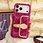 LV Monogram Luxury Case for iPhone 12-18 Pro & Pro Max