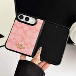 Classic CH Monogram Canvas Case for iPhone Duo
