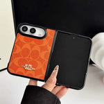 Classic CH Monogram Canvas Case for iPhone Duo
