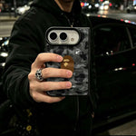 Urban Camouflage Puffer Style Case for iPhone Duo