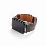 CLASSIC BROWN FLOWER LUXURY IWATCH STRAP