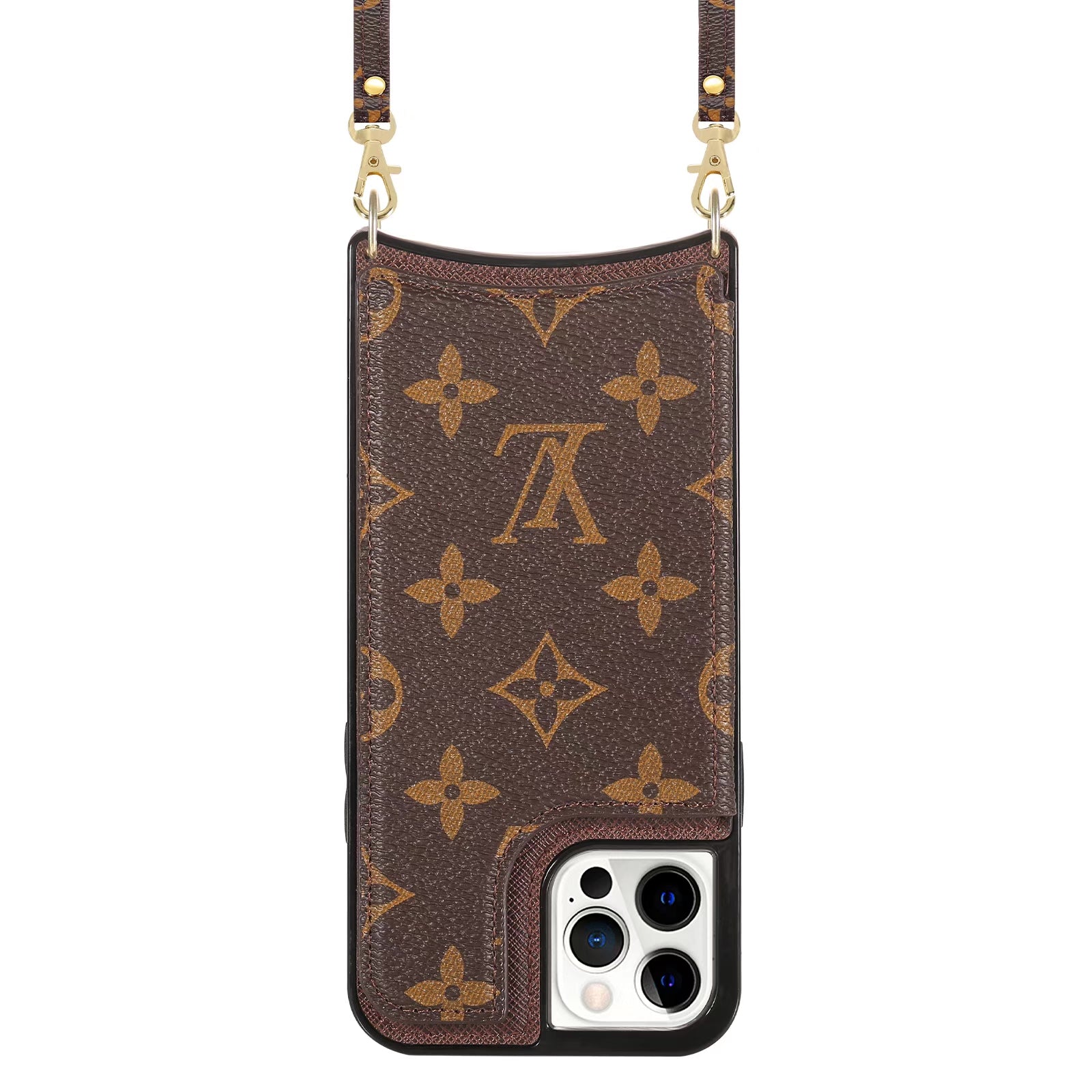 Classic Case Monogram Cardholder For iPhone