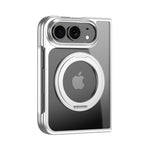 iPhone Duo Transparent Electroplated Magsafe Stand Case