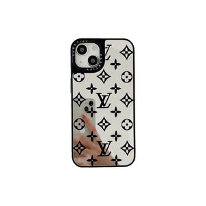 MIRRORED LV PHONE CASE FOR IPHONE 16 15 14