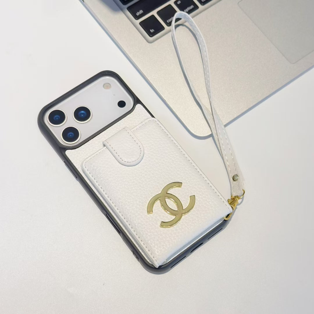 Chanel Luxury Leather iPhone Case THEROXYMOB