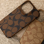 CCH Signature Monogram Canvas Case for iPhone 12-18 Pro & Pro Max