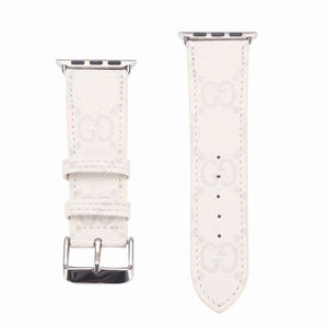 GG High Quality Leather Apple Watch Band