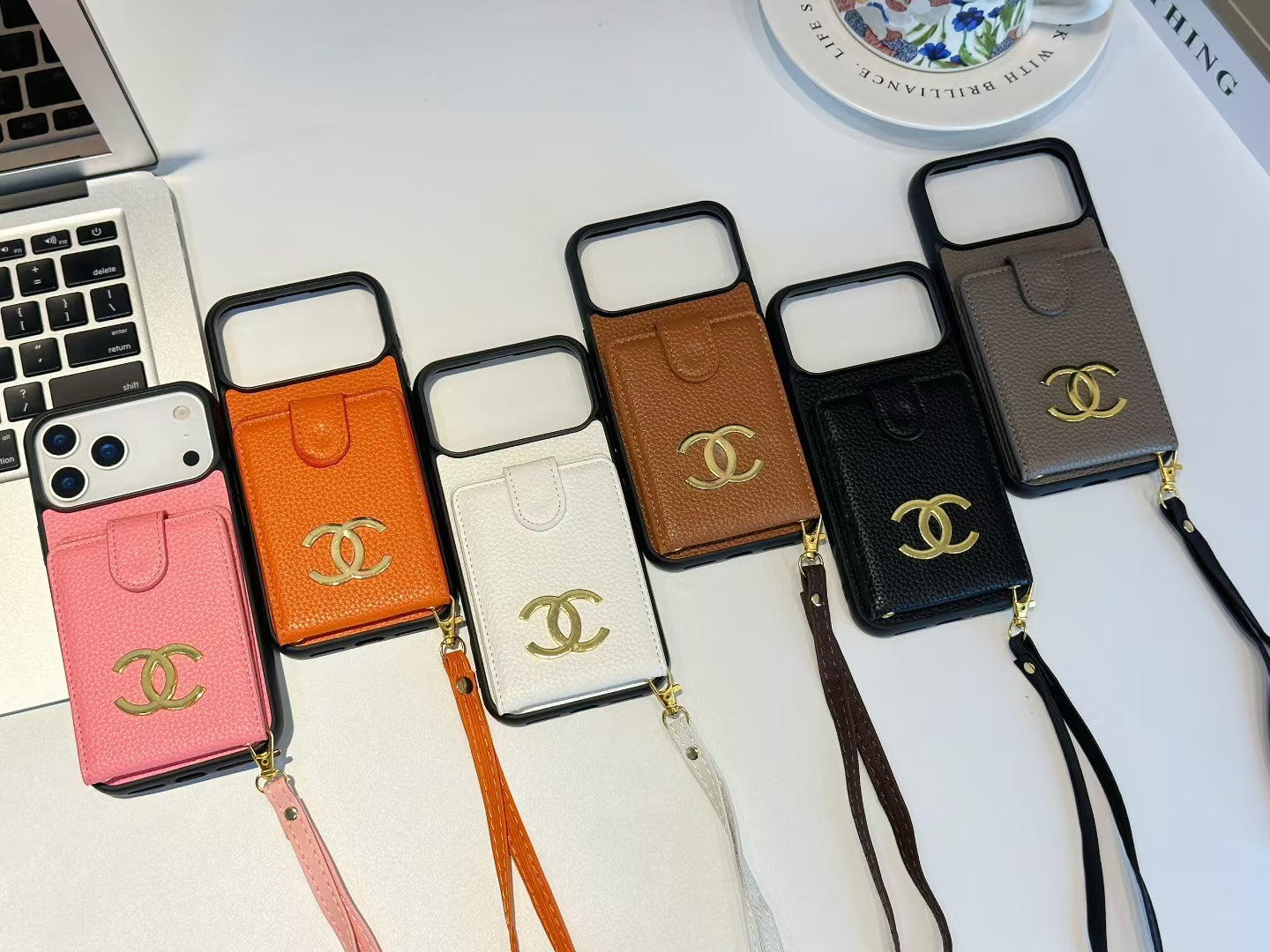 Chanel Luxury Leather iPhone Case THEROXYMOB