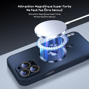 High-class Magnetic Case Lens Protection Film Aunty-Drop Frosted For Apple iPhone