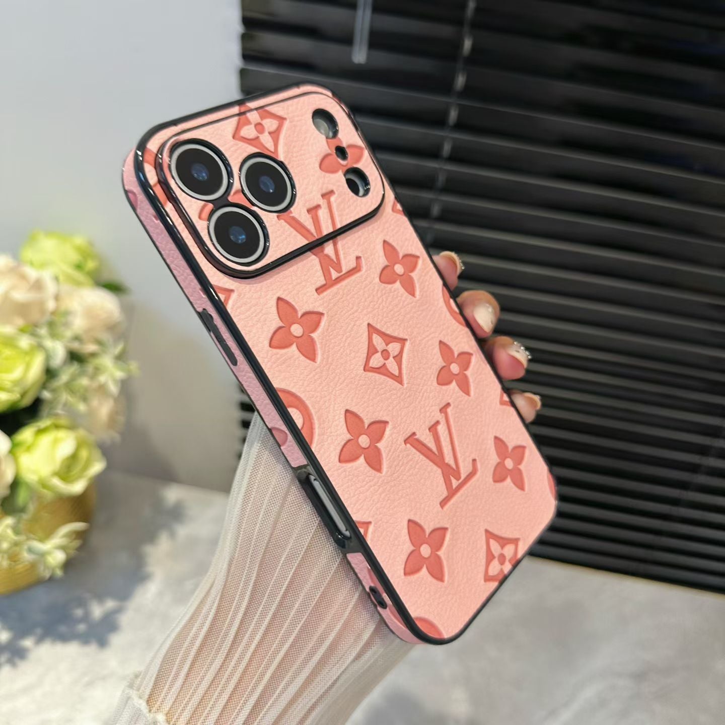Lv Luxury Phone Case For iPhone 17/ 16 / 15 / 14