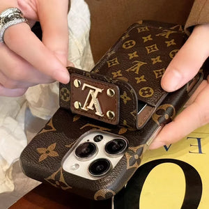 Iconic LV Monogram Canvas Back Card Holder Classic Gucci Ophidia GG Leather Apple iPhone Case Samsung Cover