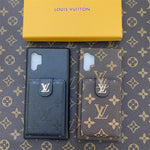 Brown Card Wallet Galaxy Case For Samsung Roxy New