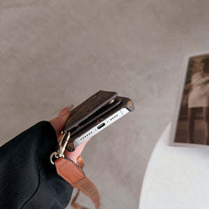 Luxury Series Multi-Function Leather Wallet iPhone Case