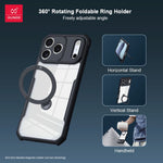 Magnetic Stand Case 360° Rotatable Holder Airbag Shockproof Cover For iPhone 17