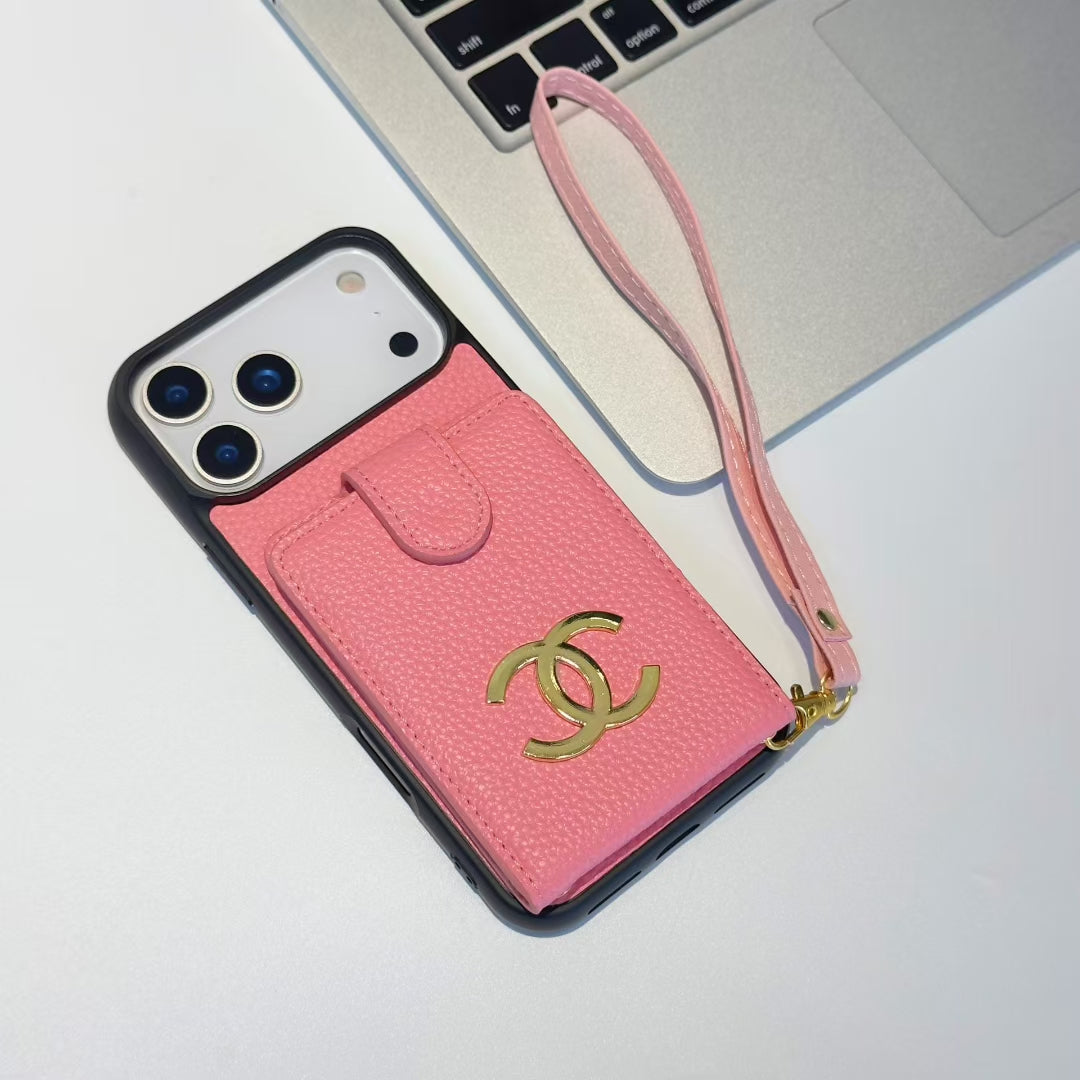 Chanel Luxury Leather iPhone Case THEROXYMOB