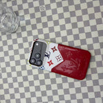 New Design Leather Case with Card Slot for iPhone 12-18 Pro & Pro Max