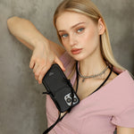 CLASSIC CELINE IPHONE CASE WITH CARD HOLDER BLACK