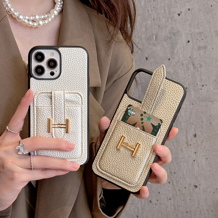 Luxury Leather iPhone Case