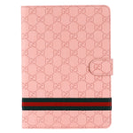 Gucci 3D Embossing Ophidia GG Flip Cover Holster Apple iPad Cases With Stand Function