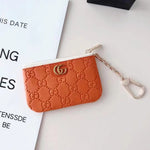 Style Embossed Keychain Wallet