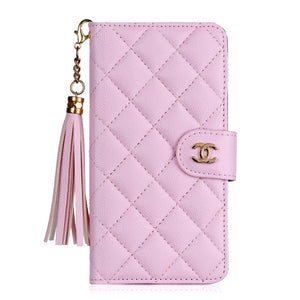 Luxury CC Phone Case for iPhone with Card Holder