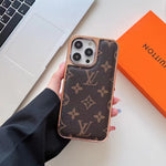 LOUIS VUITTON CLASSIC PRINTED PHONE CASE FOR iPHONE