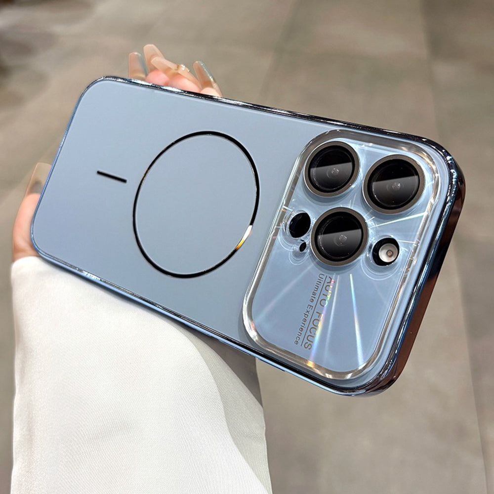 Glass Camera Lens Shell Case For iPhone