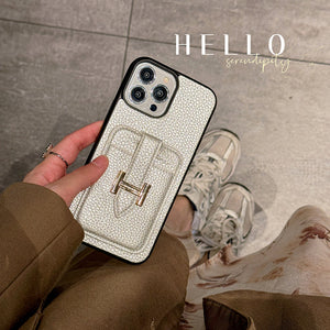 Luxury Leather iPhone Case