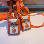 Hermes Luxury Leather Phone Case For iPhone 17-12