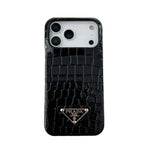 Elegant Prada Apple Phone Case For iPhone 13-18 Pro & Pro Max
