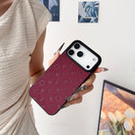 Lux Leather Phone Case For iPhone 12-17